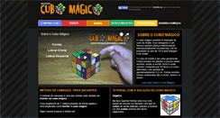 Desktop Screenshot of montarcubomagico.com.br