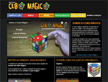 Tablet Screenshot of montarcubomagico.com.br